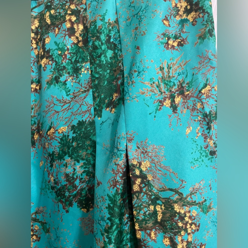 A-LINE .. WOMENS Elegant Floral Lace Trim Embroidered Skirt - Picture 12 of 12